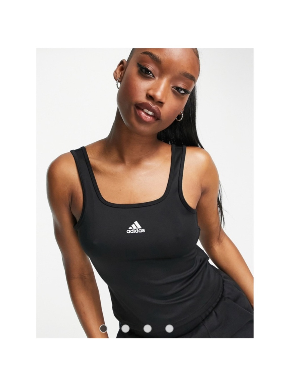 Adidas’s Hyperglam Aeroready Training Athletic Tank Top Black M